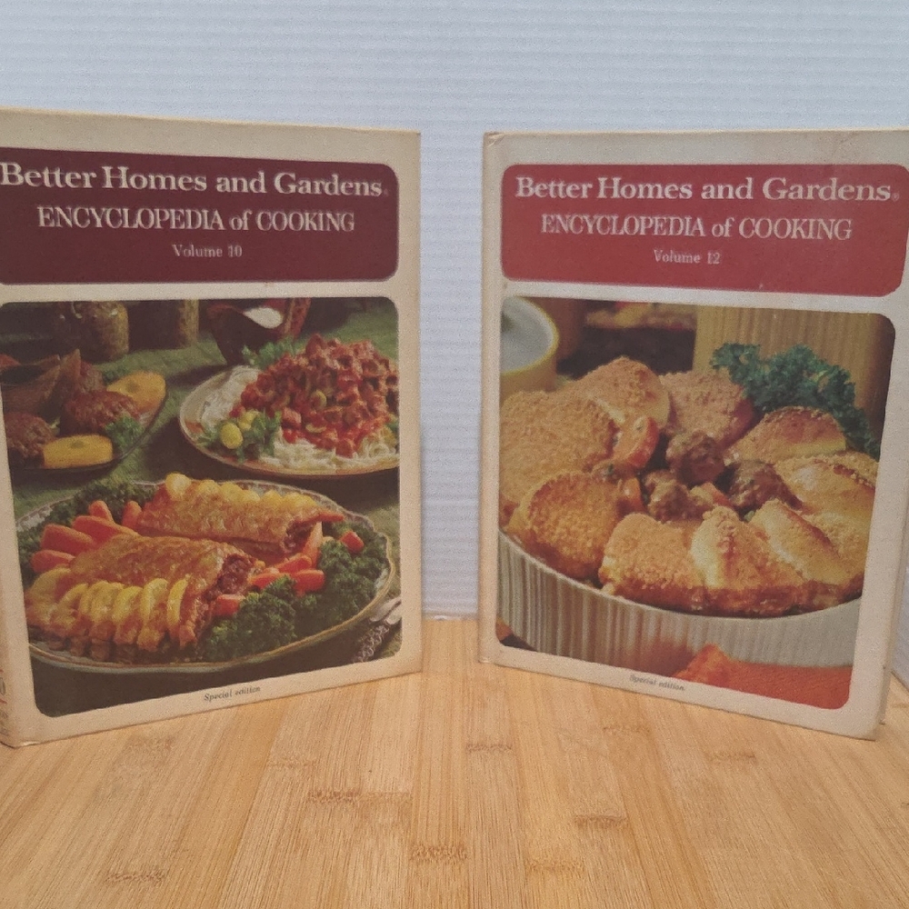 Better Homes And Garden Vintage Cookbooks